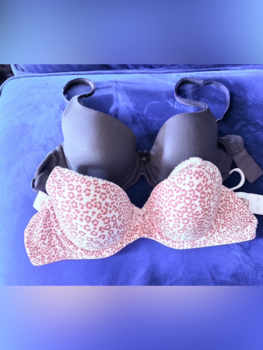 Two Victoria’s Secret body by victoria lined Demi Size 38 B